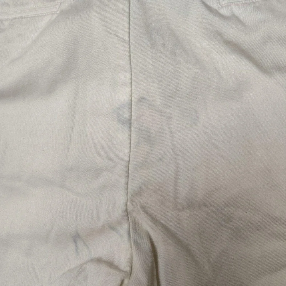 Polo Ralph Lauren Pants Mens 34x34 White Chino Classic Fit Stretch Pockets READ